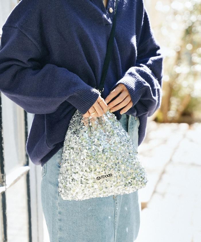 聯名 2WAY 亮片提包