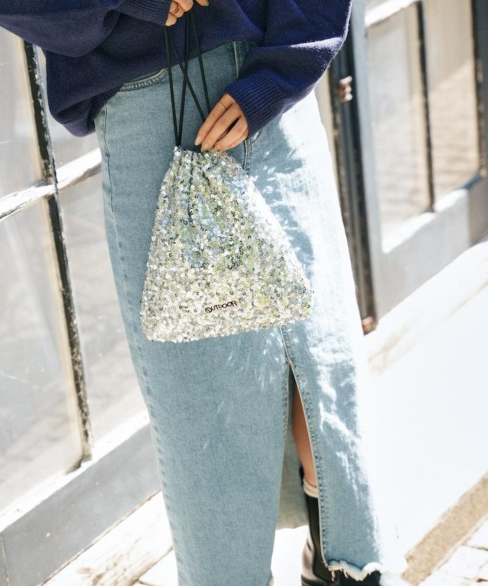 聯名 2WAY 亮片提包