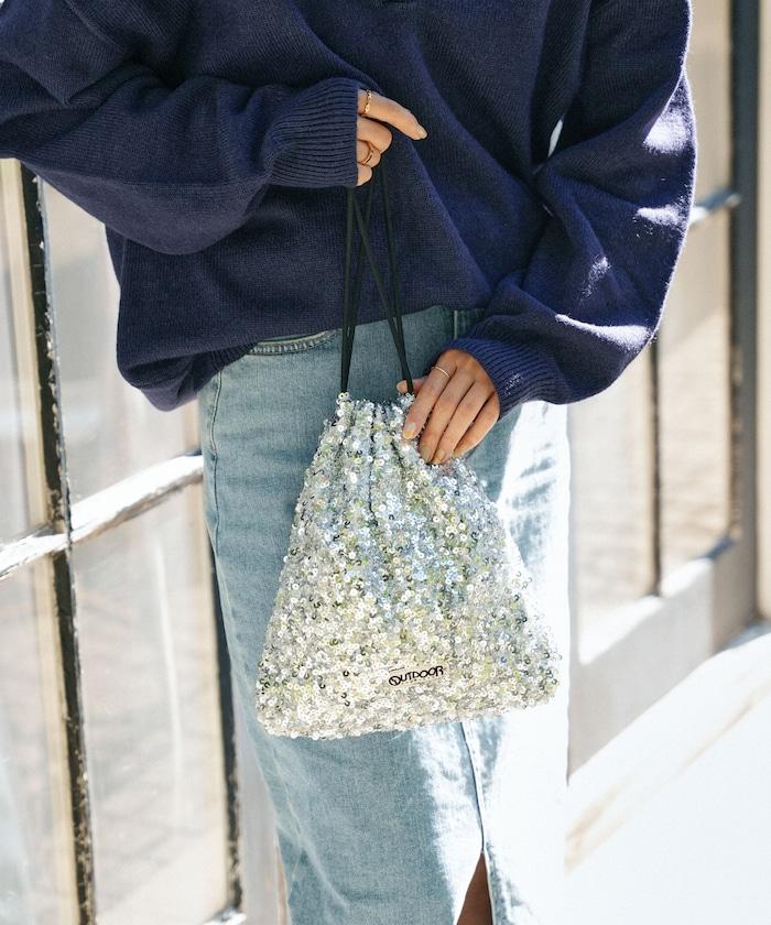 聯名 2WAY 亮片提包