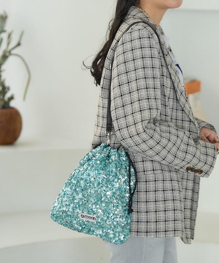 聯名 2WAY 亮片提包