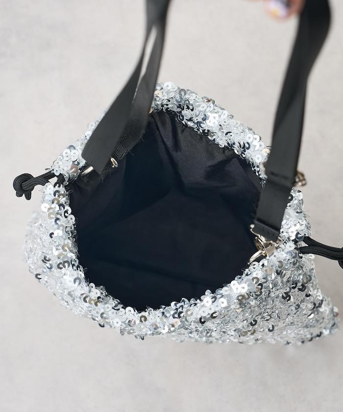 聯名 2WAY 亮片提包