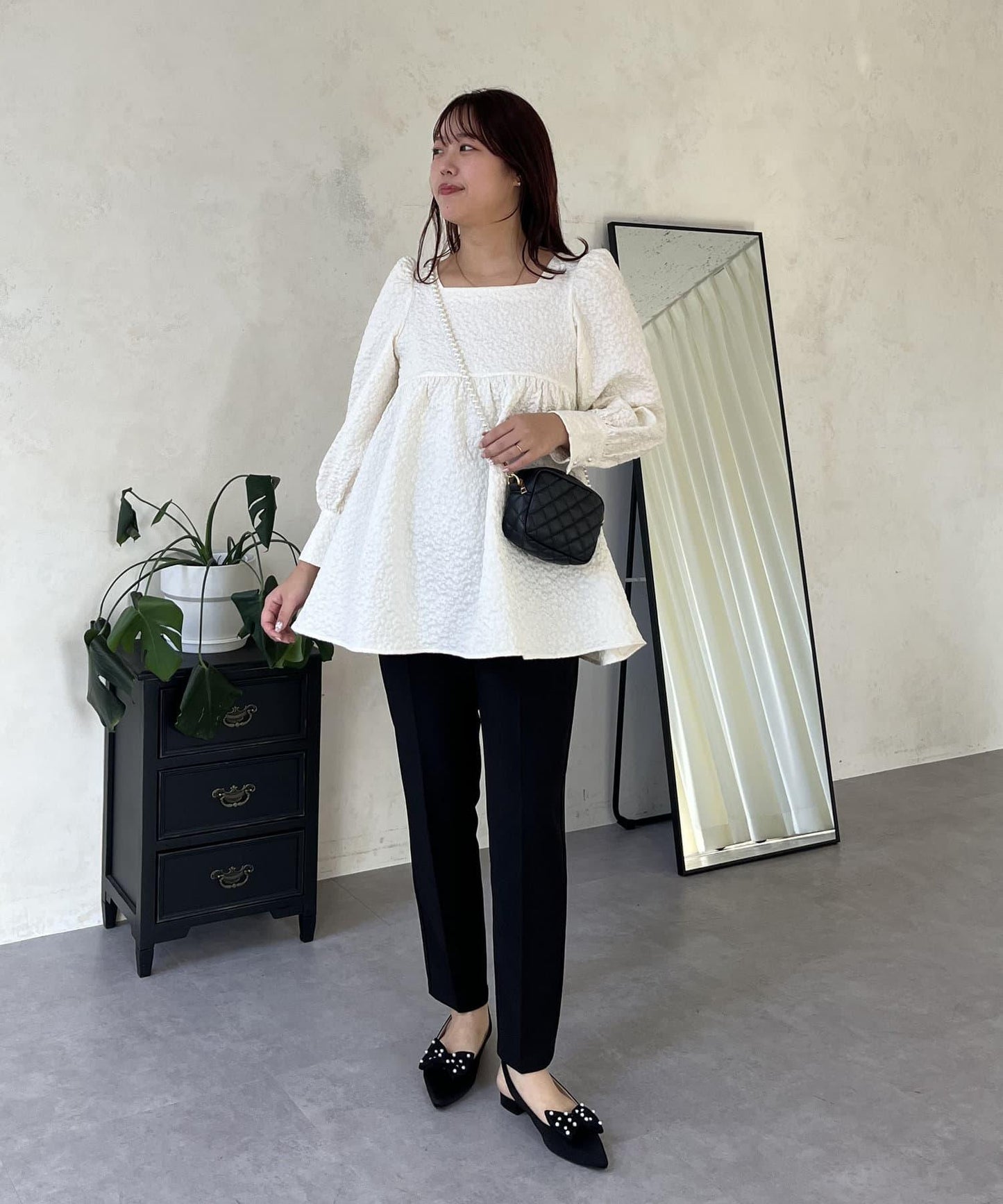【媽媽監修!禮服系列】修身錐形褲