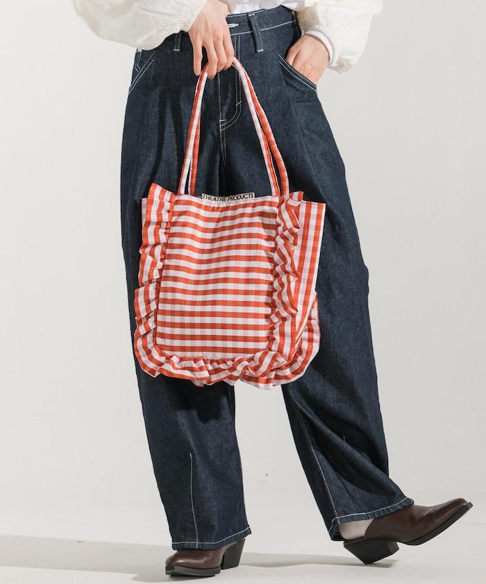 聯名 格子紋 托特包