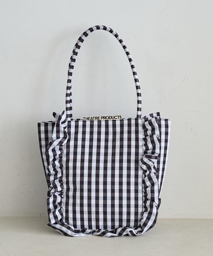 聯名 格子紋 托特包