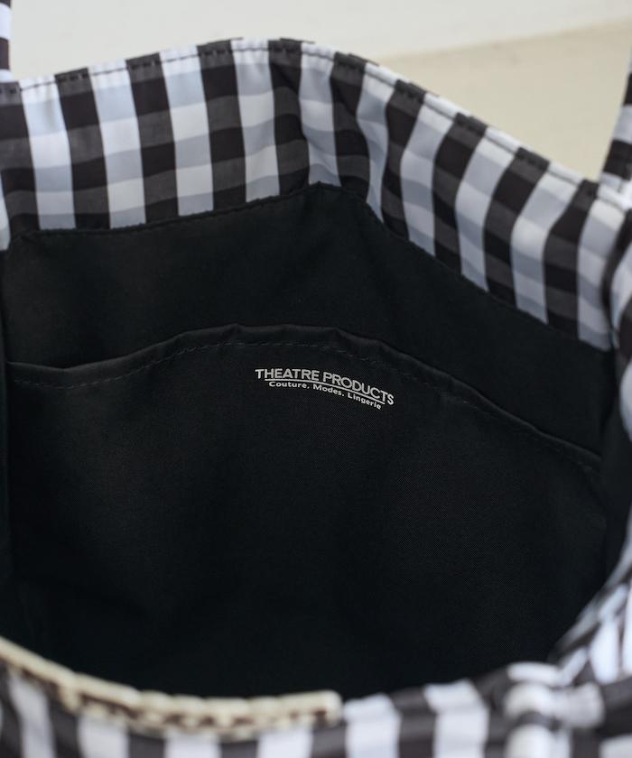 聯名 格子紋 托特包