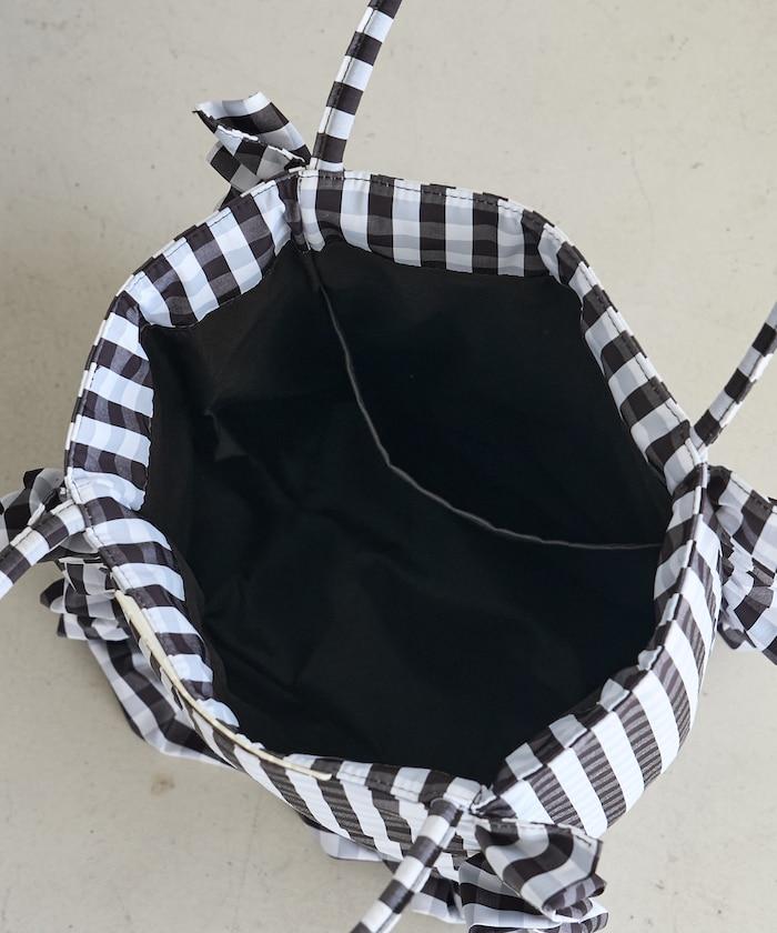 聯名 格子紋 托特包