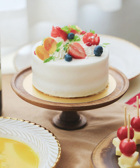 ウッドケーキスタンド/Christmas Dinner