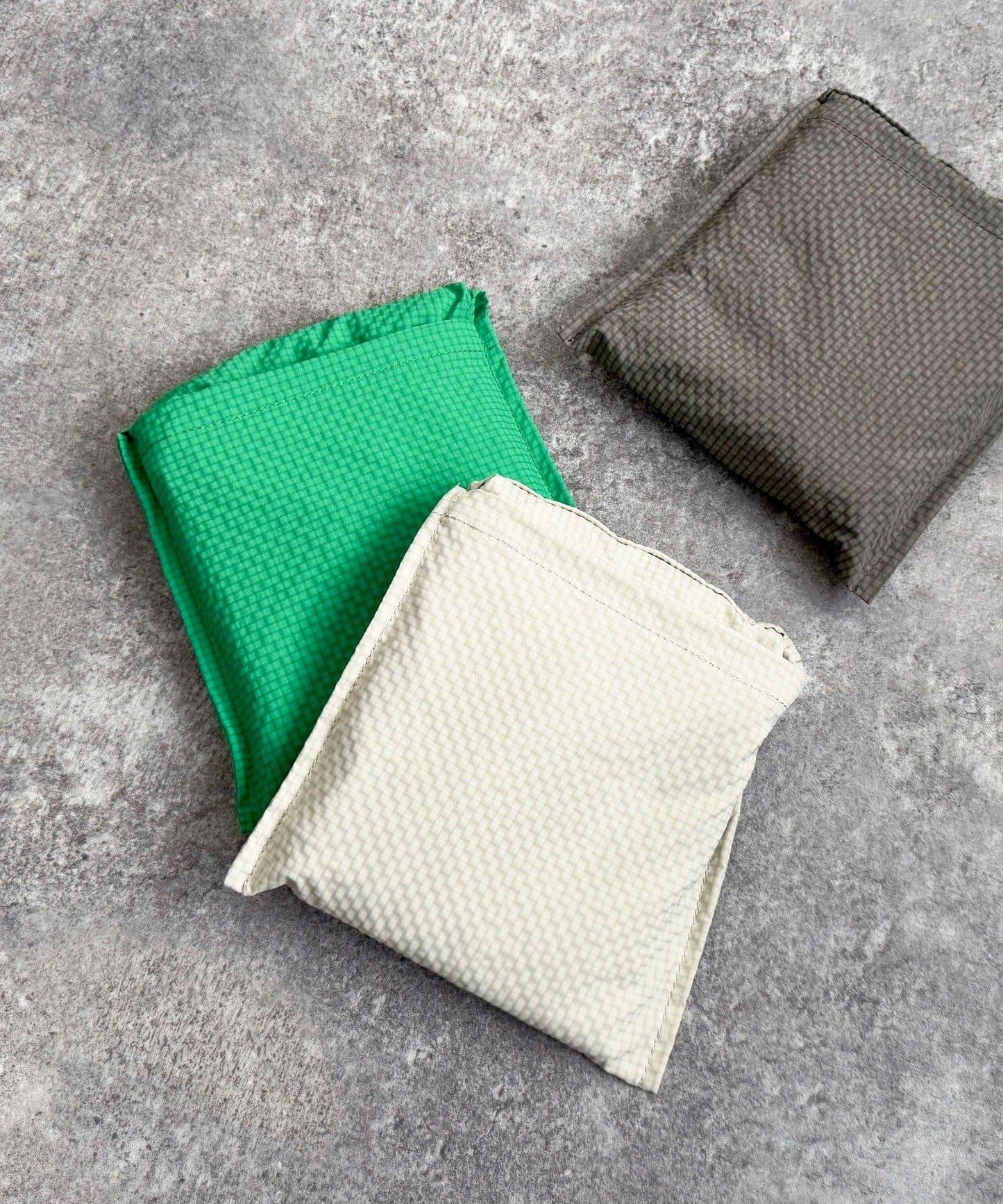 防水足球格子刺繡手提包