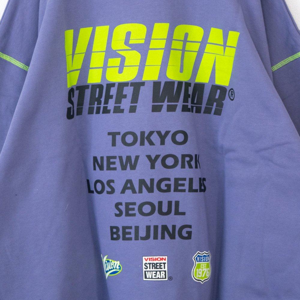 VISION STREET WEAR 賽車標誌衛衣 紫色 (CT7267PP)