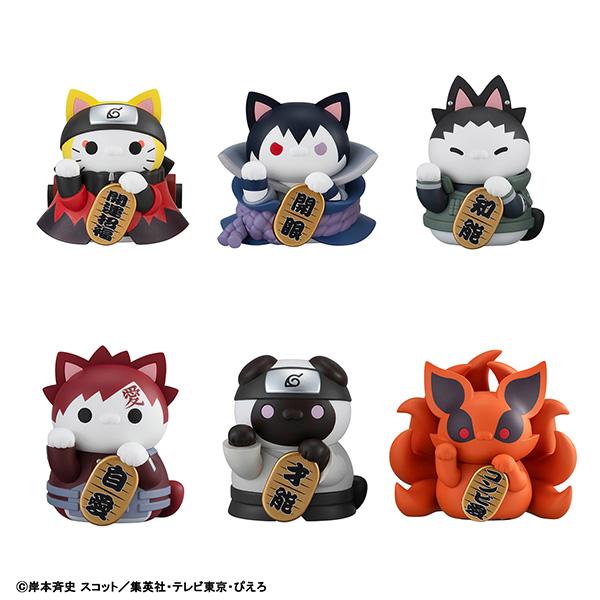 《火影忍者》-火影忍者疾風傳_MEGA CAT PROJECT 小喵! 招財貓FORTUNE 旋渦鳴人和夥伴們篇【禮盒/6個裝】