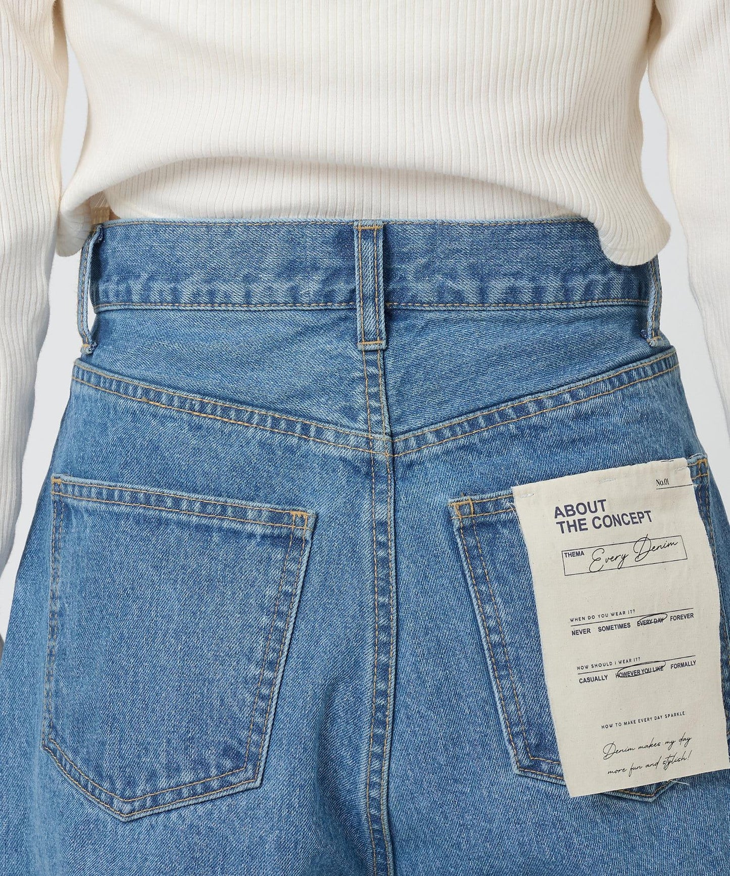 【EVERY DENIM】【星期四】寬鬆直筒