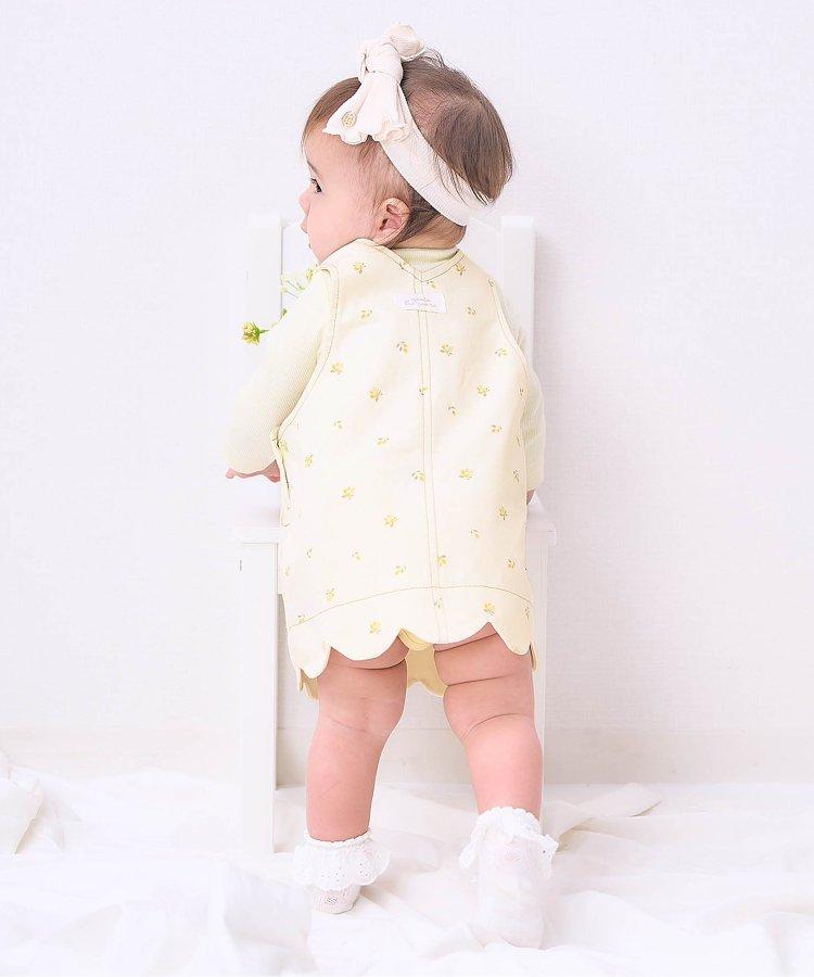 心形口袋嬰兒牛仔裙