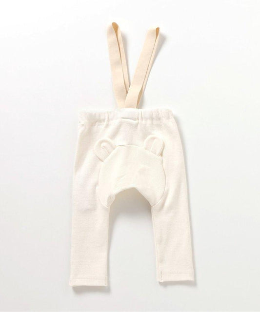 帶吊帶的條紋褲