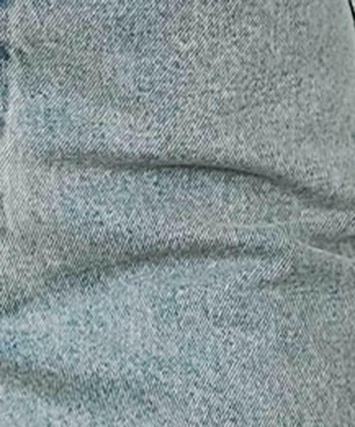 卷邊寬鬆牛仔褲