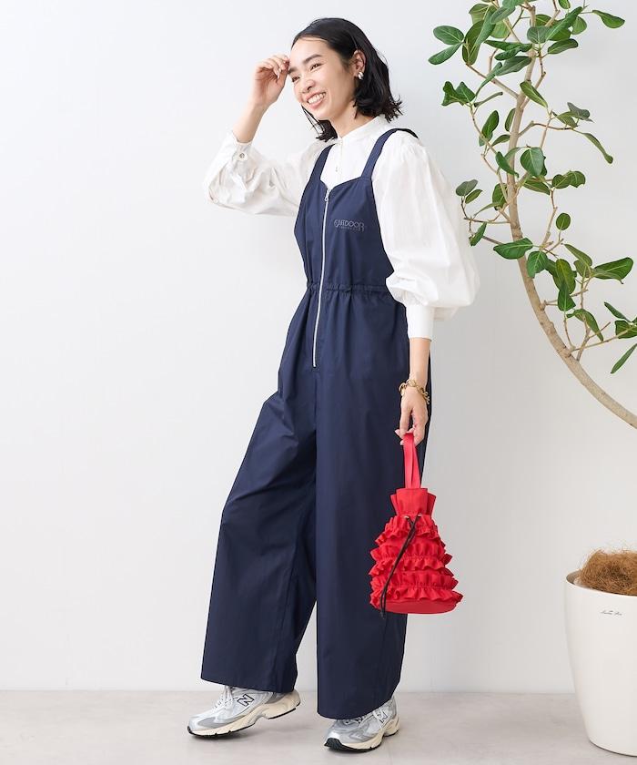 聯名 ZERO-TEX 帶拉鍊工裝褲