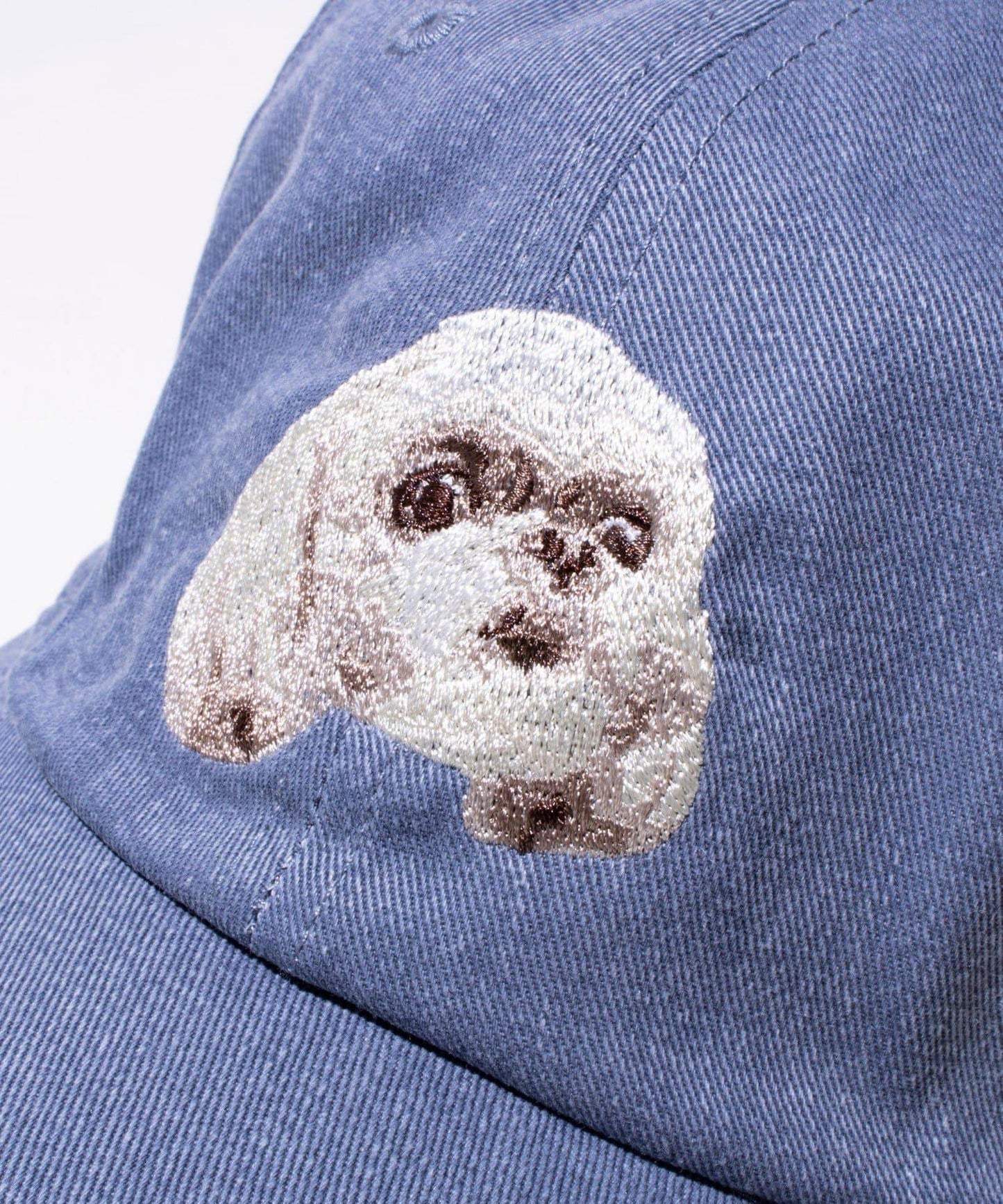 【GLOSTER】清洗後的狗刺繡帽