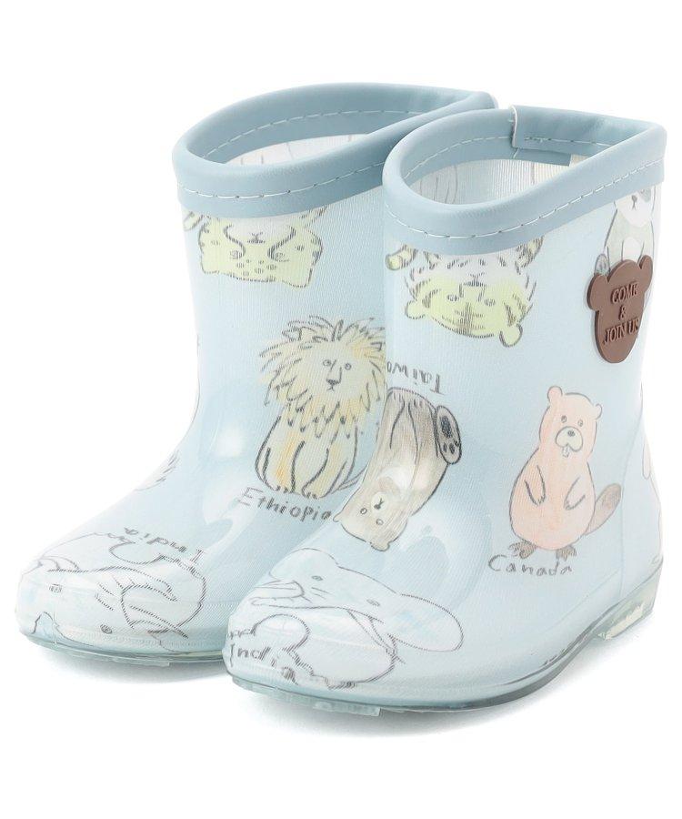 世界各國動物圖案雨鞋