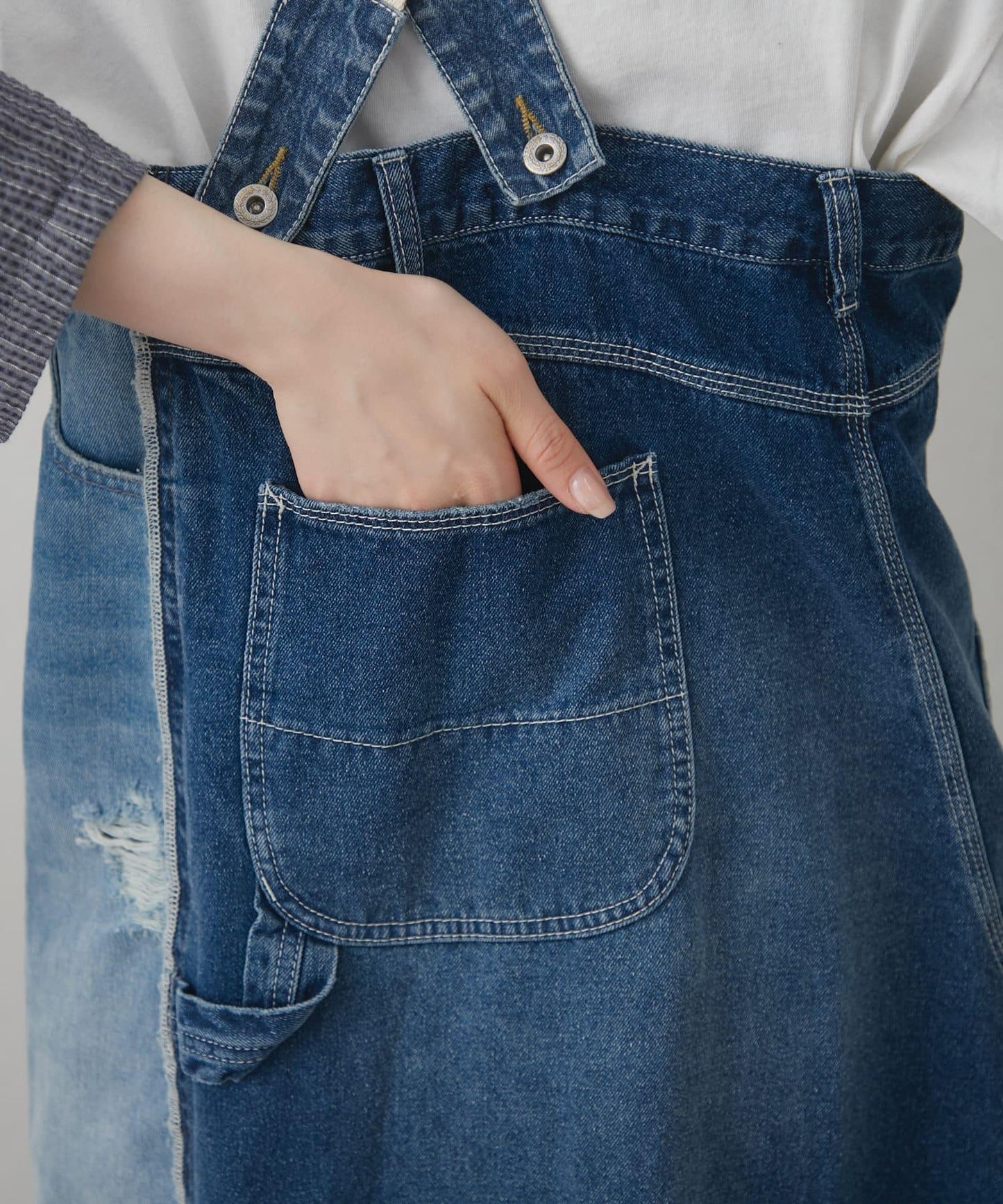 【etsita】改良版牛仔連衣裙