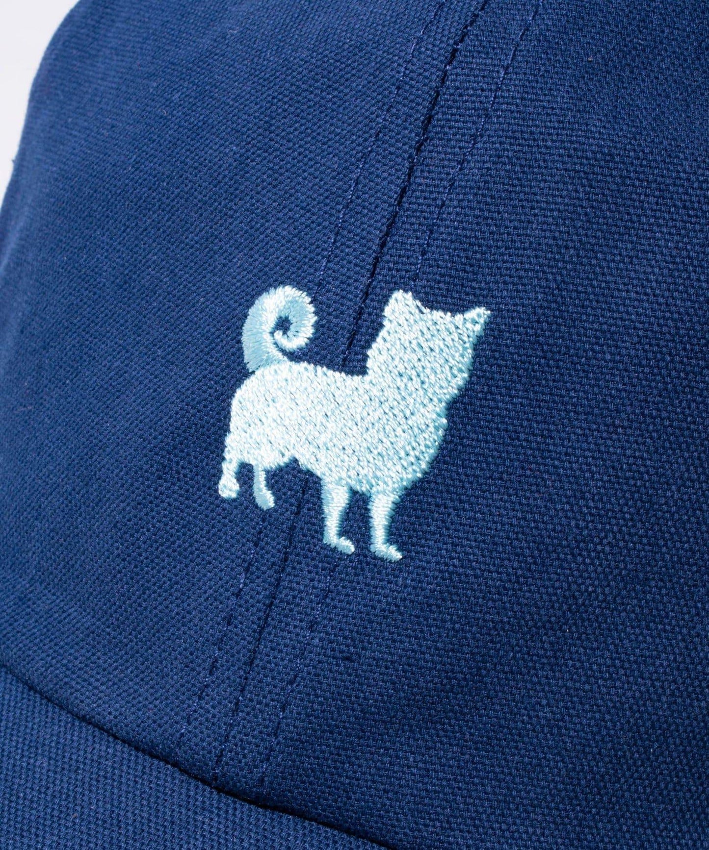 【GLOSTER】狗貓剪影刺繡顏色帽子 CAP