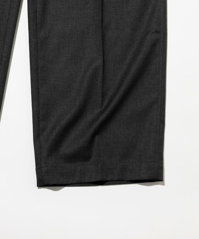 SMU PT-38 裝配 2褶 寬鬆 TR 褲