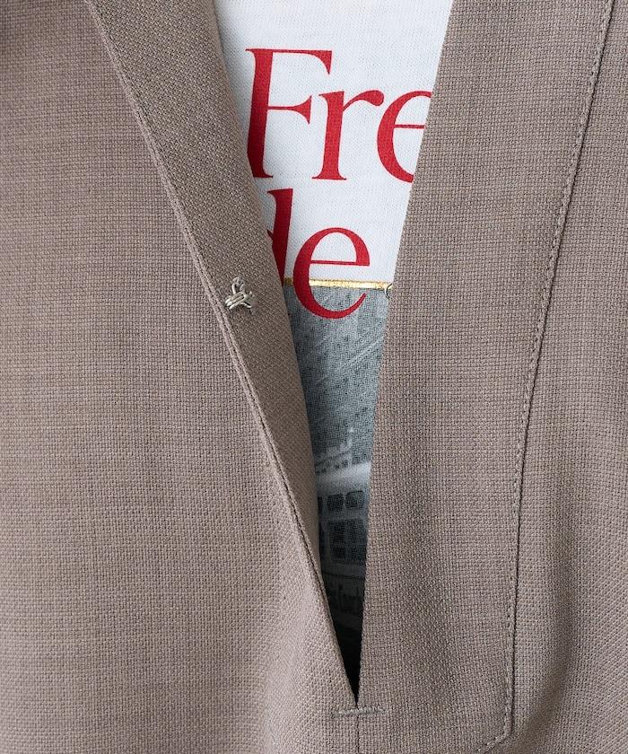 接觸冷感/UV 亞麻觸感 領結連衣裙/ 亞麻觸感 V領連衣裙