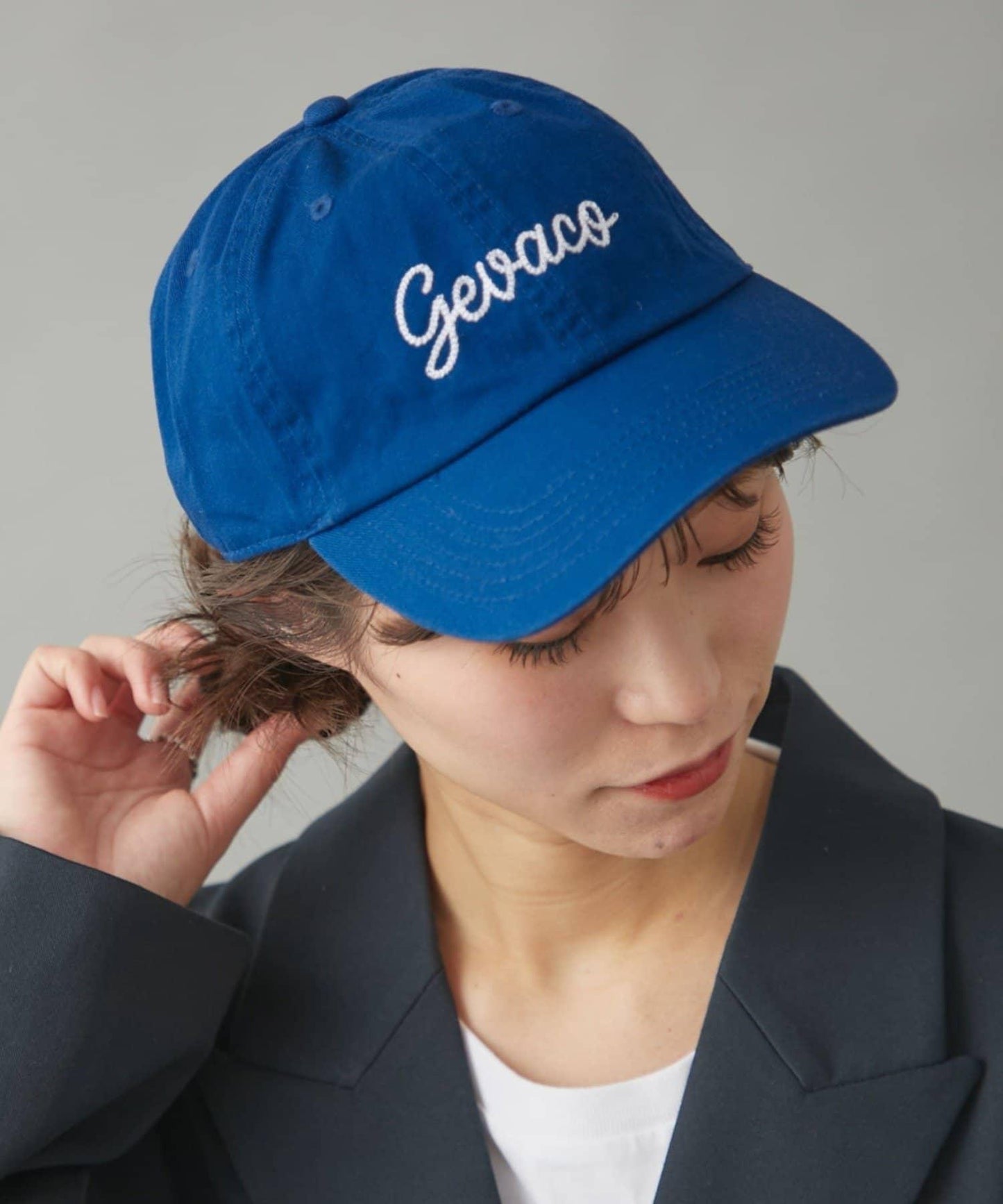 【GEVACO】鏈條刺繡logo帽