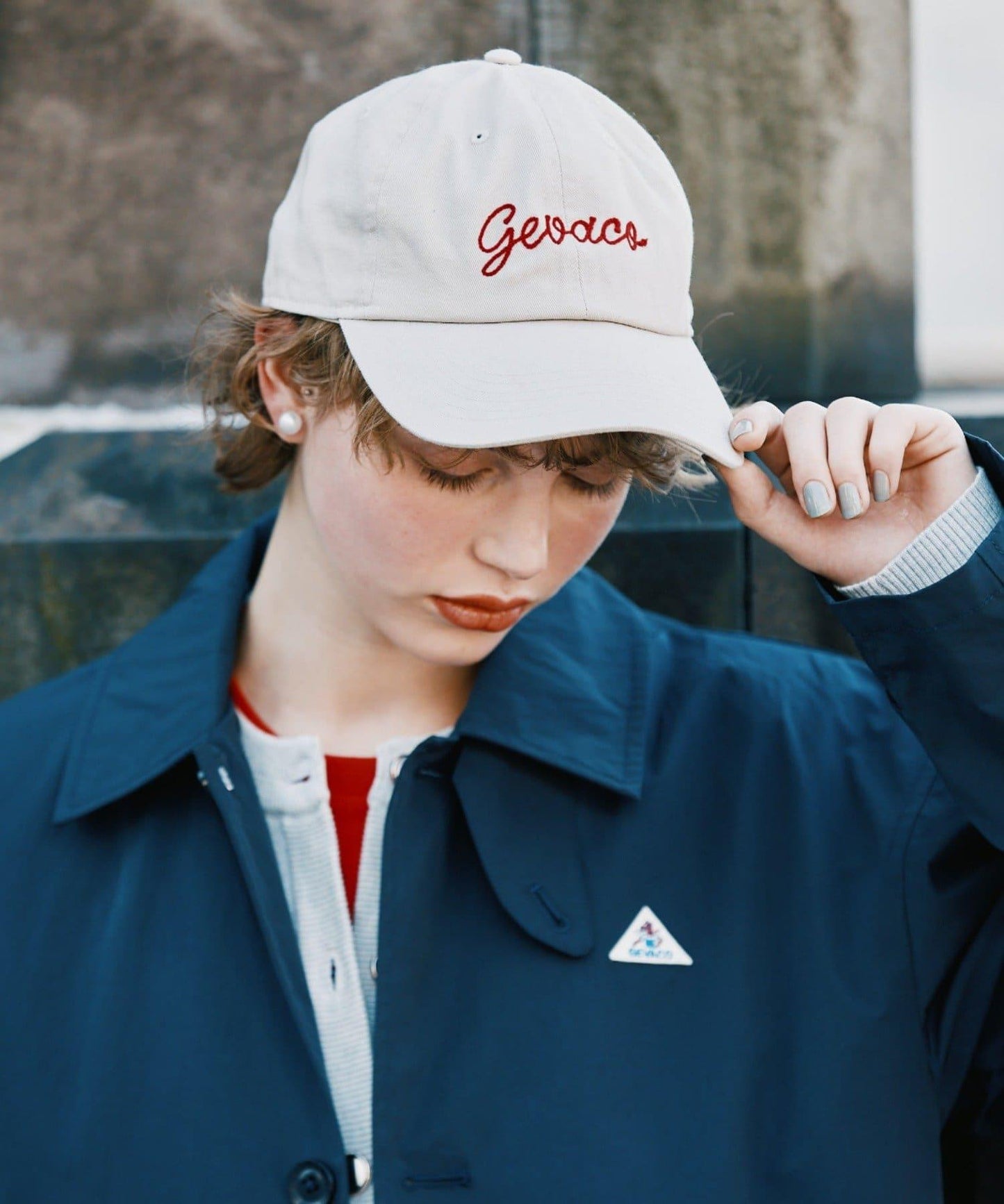 【GEVACO】鏈條刺繡logo帽