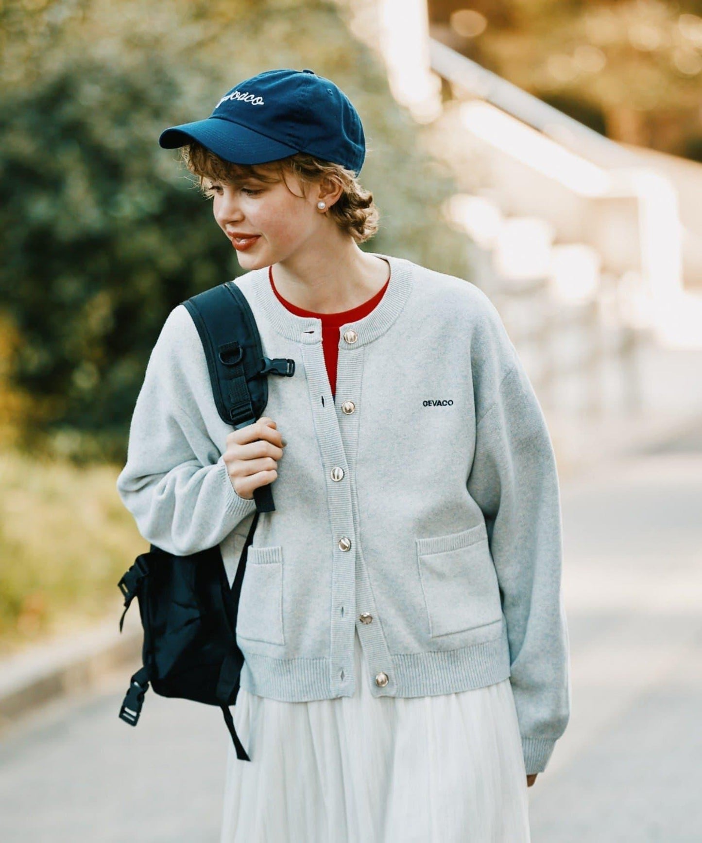 【GEVACO】鏈條刺繡logo帽