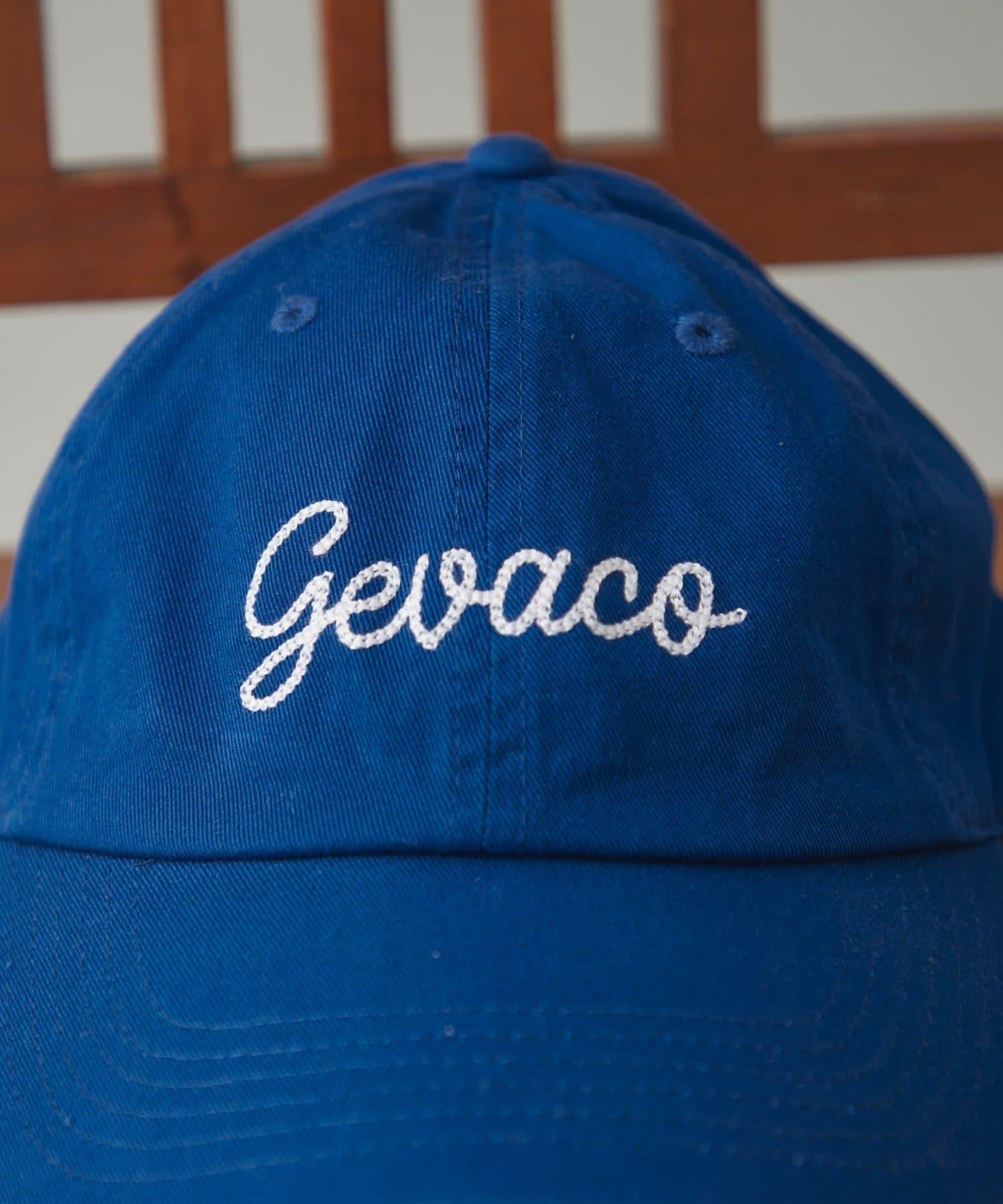 【GEVACO】鏈條刺繡logo帽