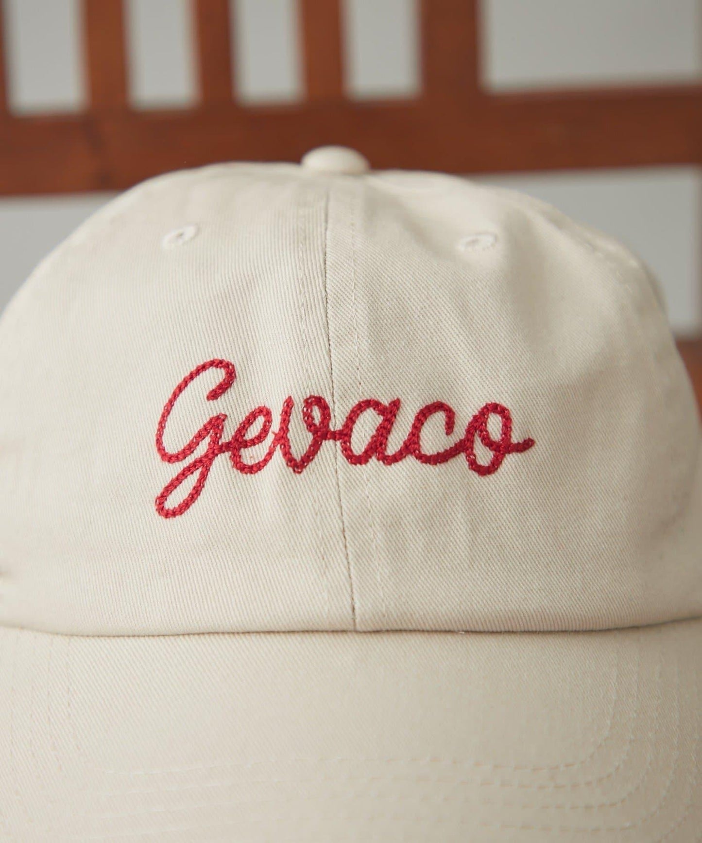 【GEVACO】鏈條刺繡logo帽