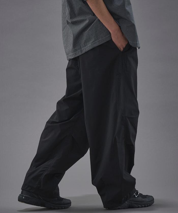 聯名 UMBRO 尼龍摺疊寬鬆長褲