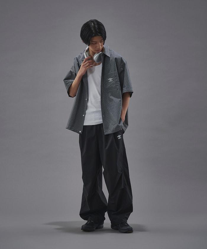 聯名 UMBRO 尼龍摺疊寬鬆長褲
