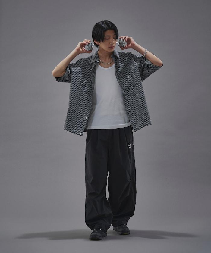 聯名 UMBRO 尼龍摺疊寬鬆長褲