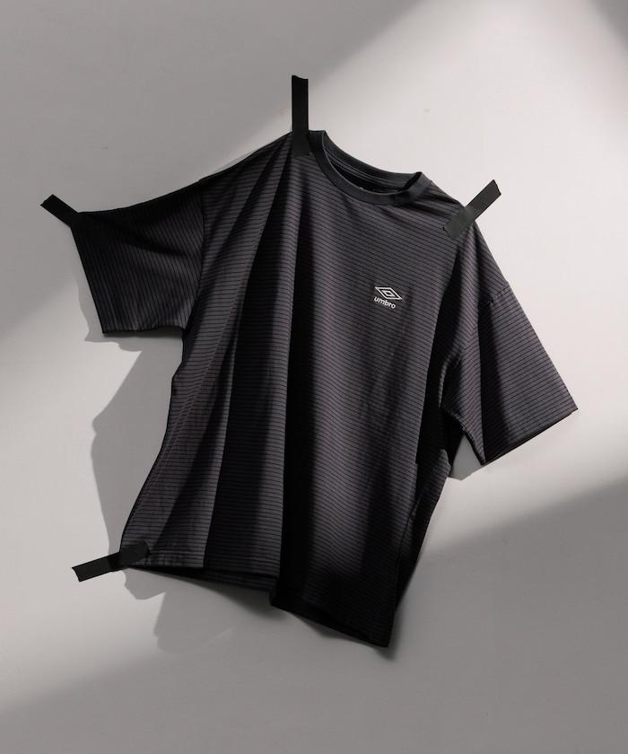 聯名 UMBRO 條紋圓領T恤【限定推出】