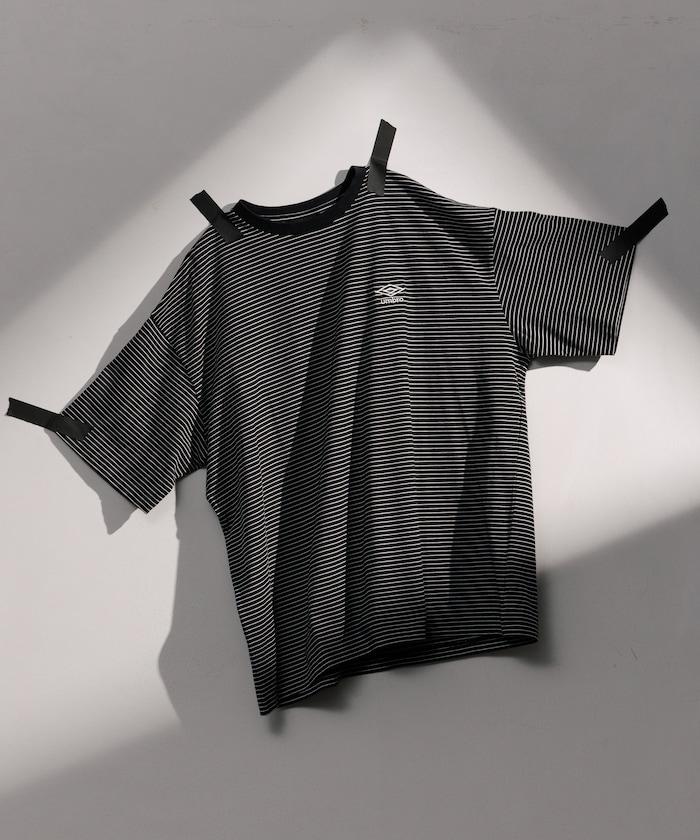 聯名 UMBRO 條紋圓領T恤【限定推出】