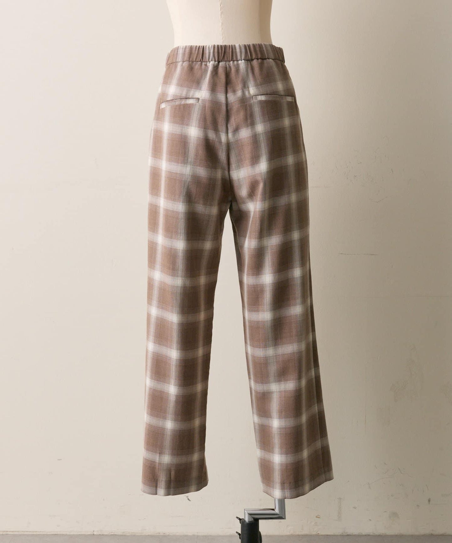 《套裝可穿著》格紋褲子【TOOLS × SUM1 STYLE(工具 × 史密斯風格)】