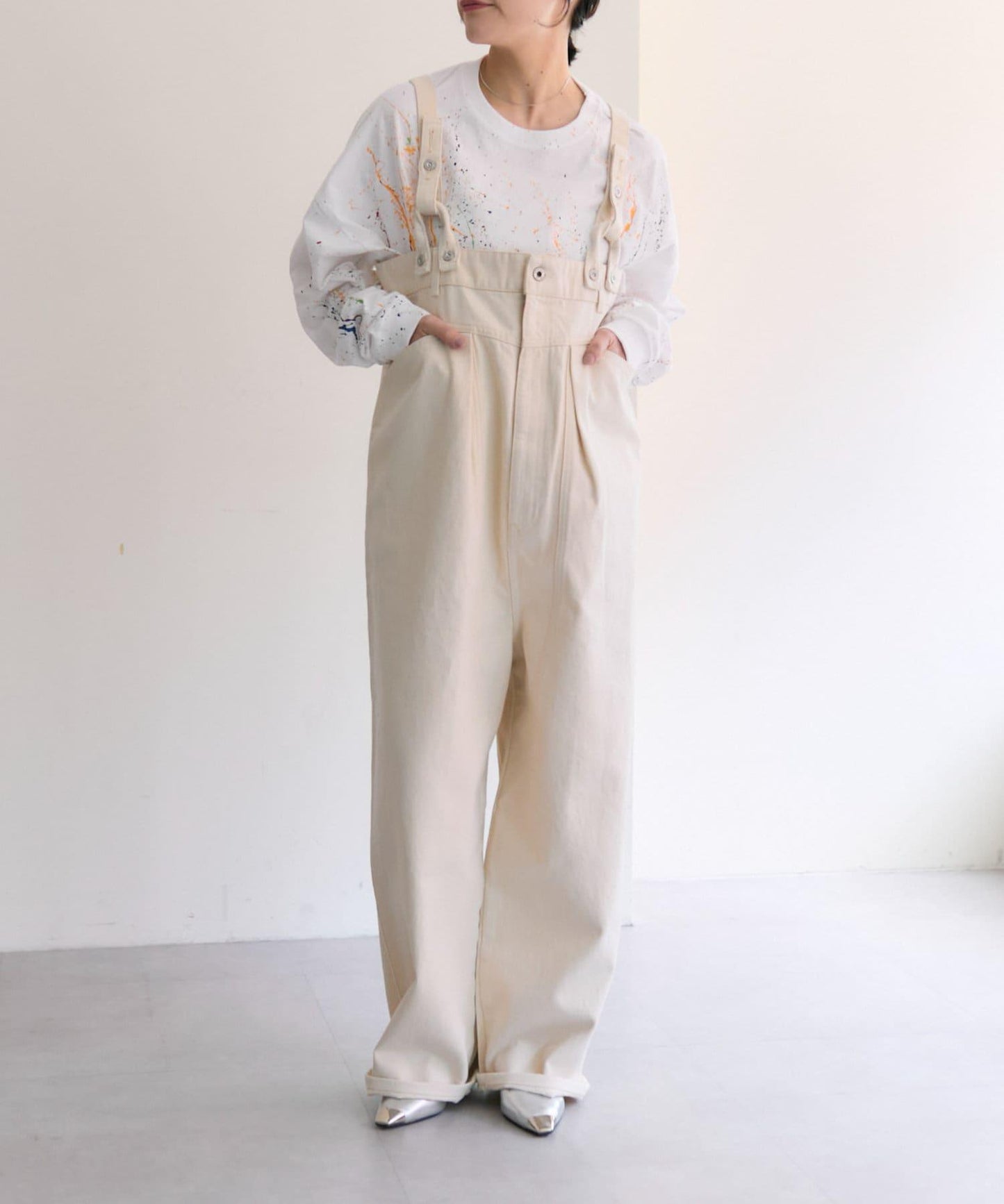 牛仔吊帶褲【Fire Service × SUM1 STYLE(消防服務×SUM1風格)】
