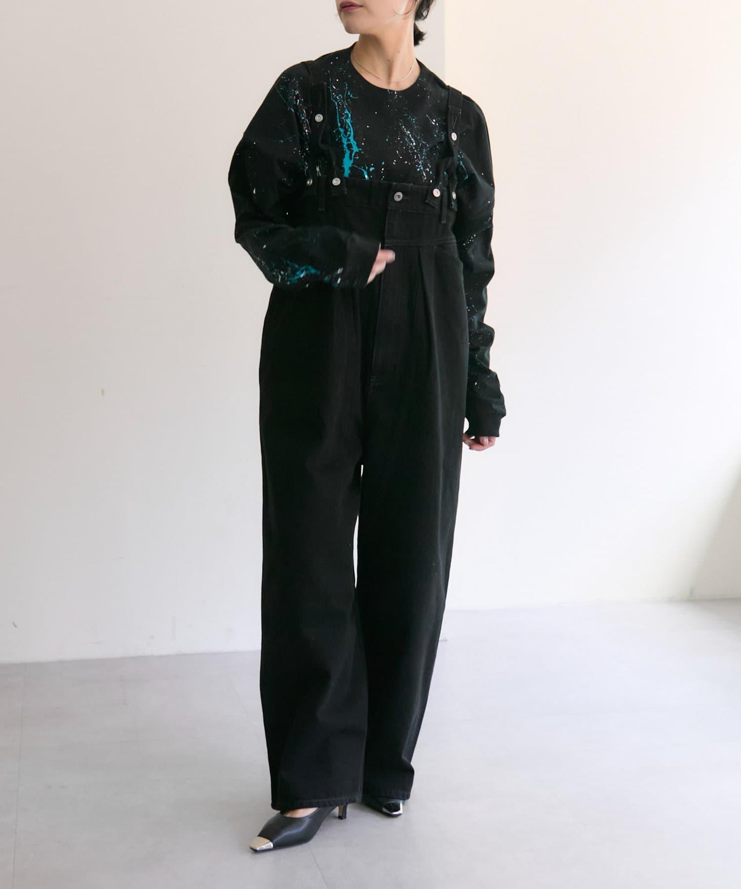 牛仔吊帶褲【Fire Service × SUM1 STYLE(消防服務×SUM1風格)】