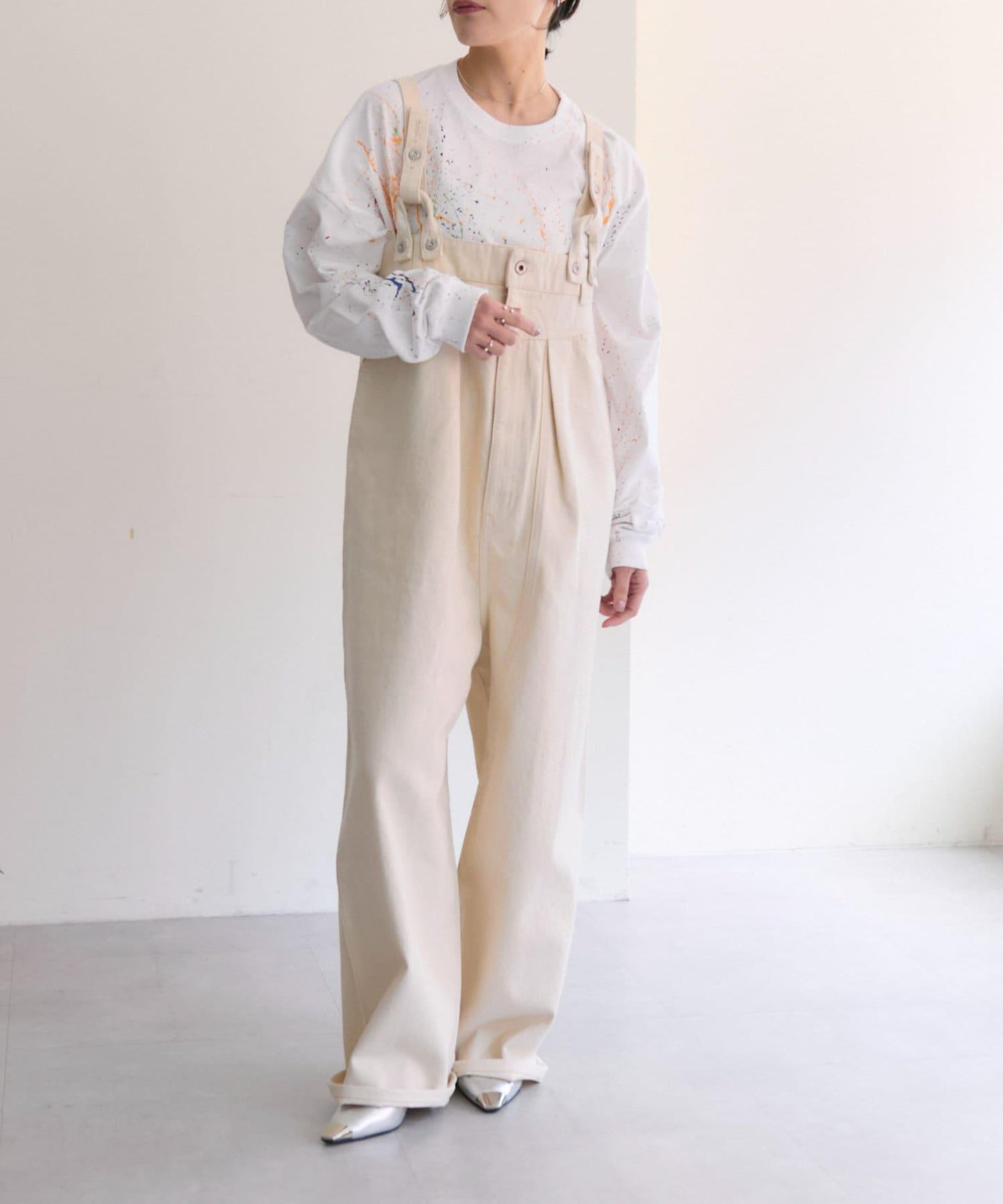 牛仔吊帶褲【Fire Service × SUM1 STYLE(消防服務×SUM1風格)】