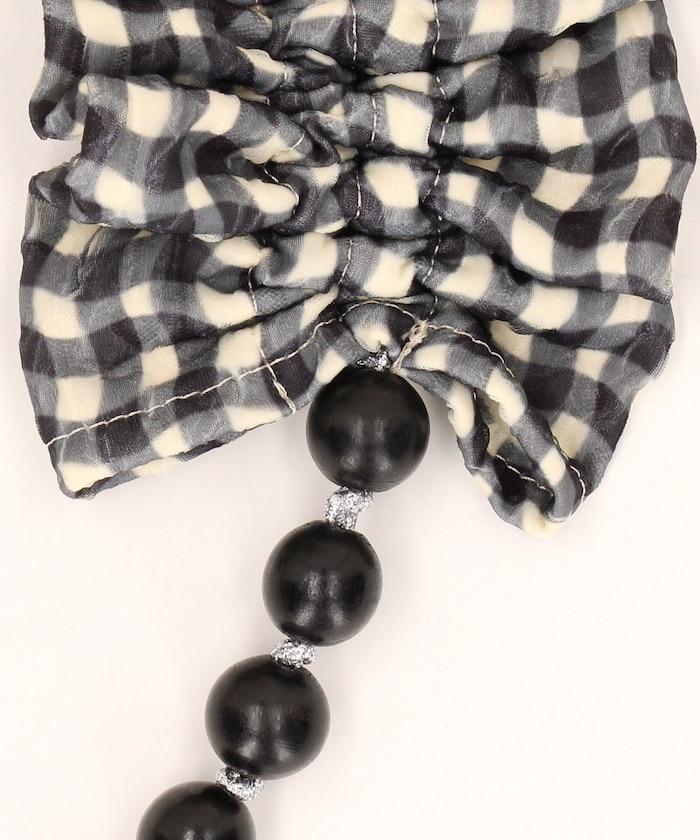 印花荷葉邊手機掛繩