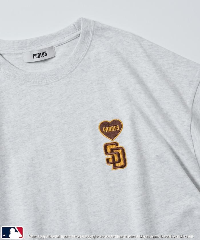 聯名 MLB 心形標誌刺繡T恤
