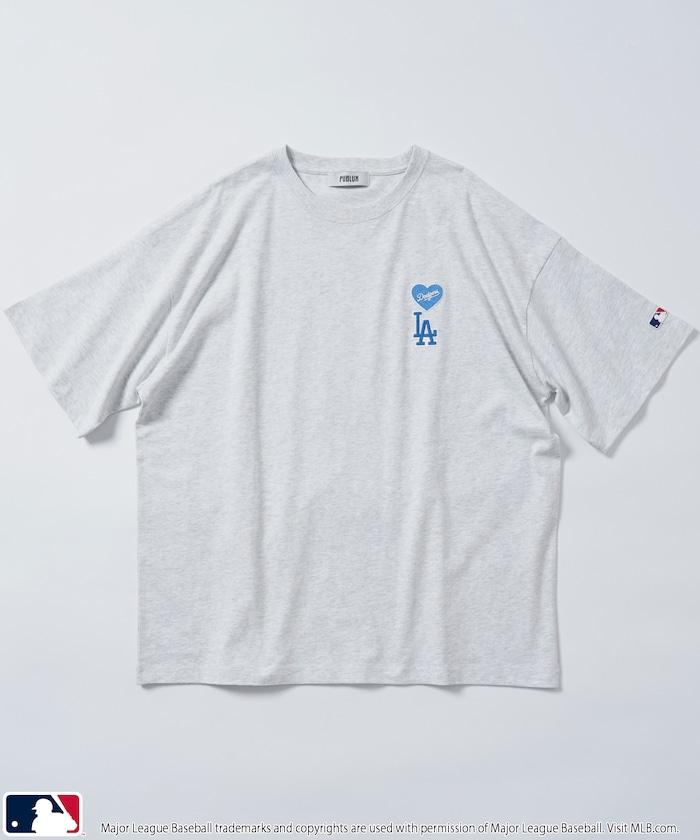 聯名 MLB 心形標誌刺繡T恤