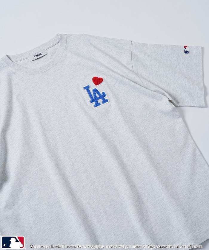 聯名 MLB 心形標誌相良刺繡T恤