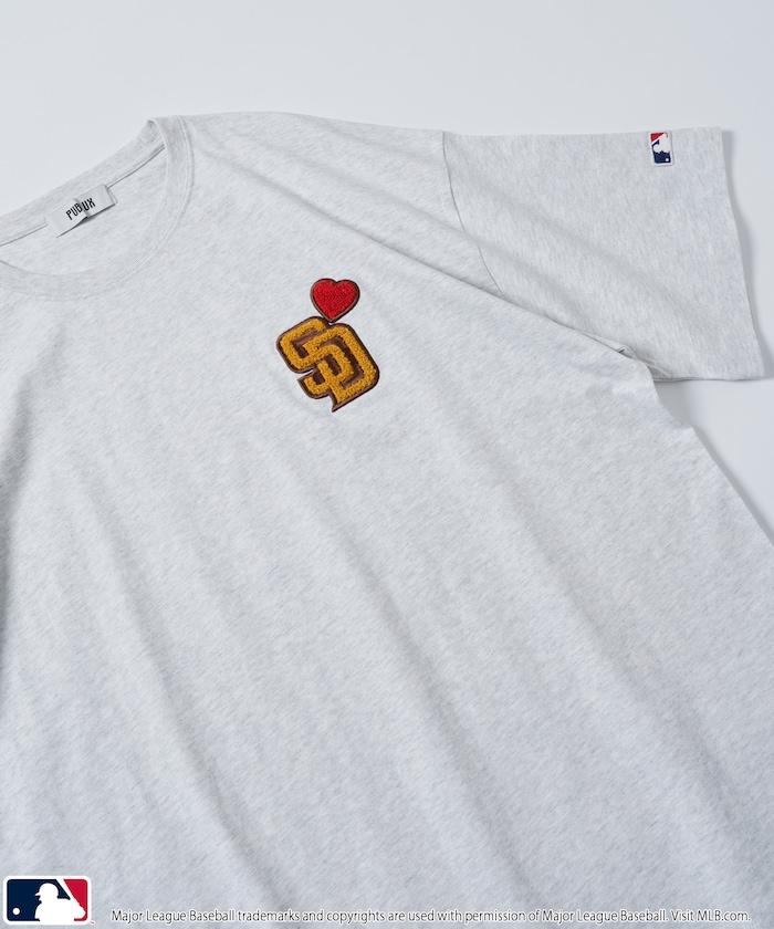 聯名 MLB 心形標誌相良刺繡T恤