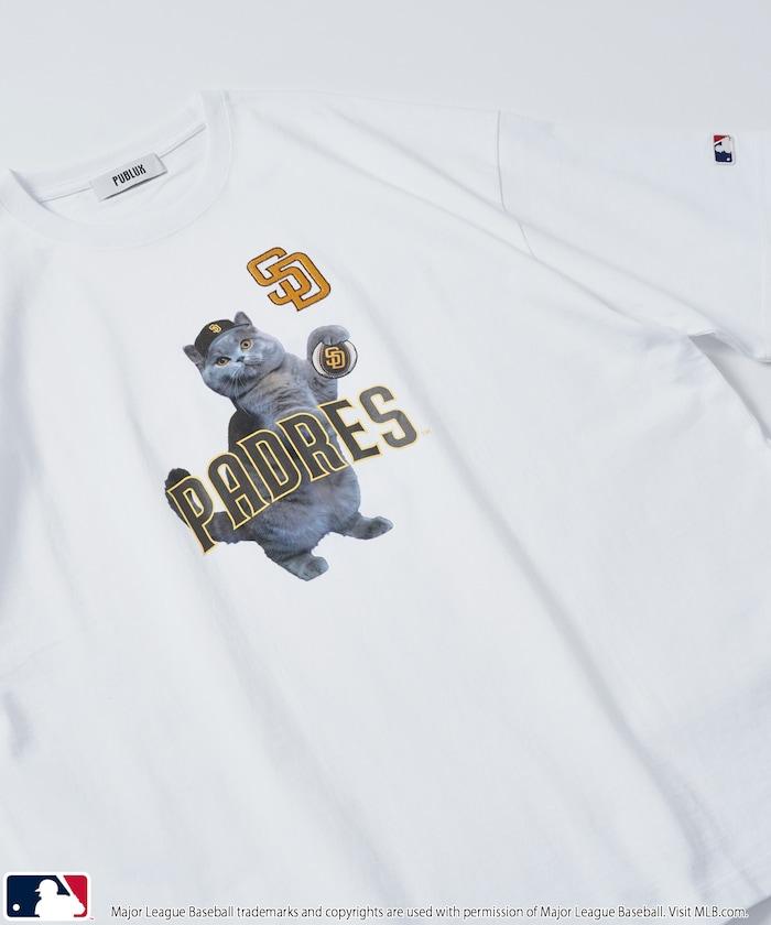 聯名 MLB 動物印花T恤