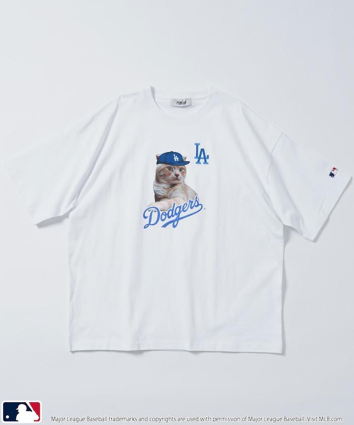 聯名 MLB 動物印花T恤