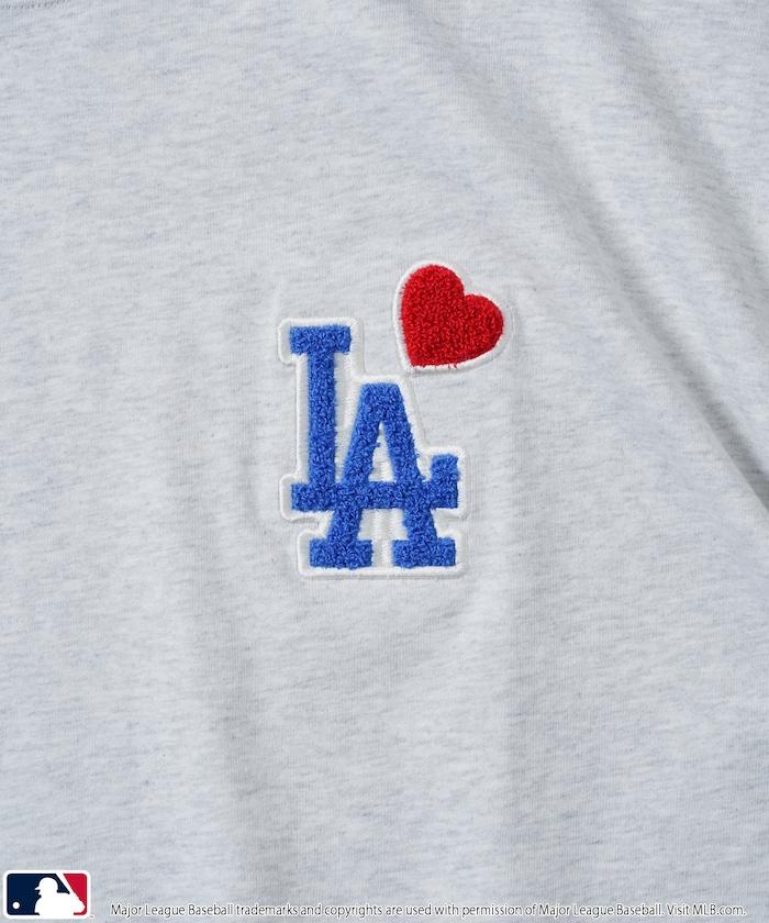 聯名 MLB 心形標誌相良刺繡T恤