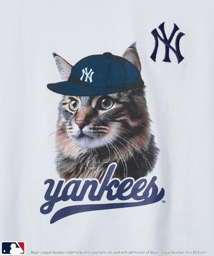 聯名 MLB 動物印花T恤