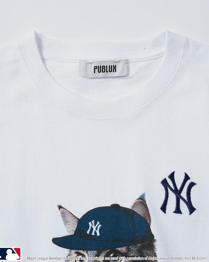 聯名 MLB 動物印花T恤