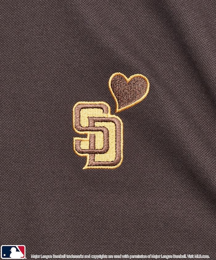 聯名 MLB 心形標誌刺繡Polo衫